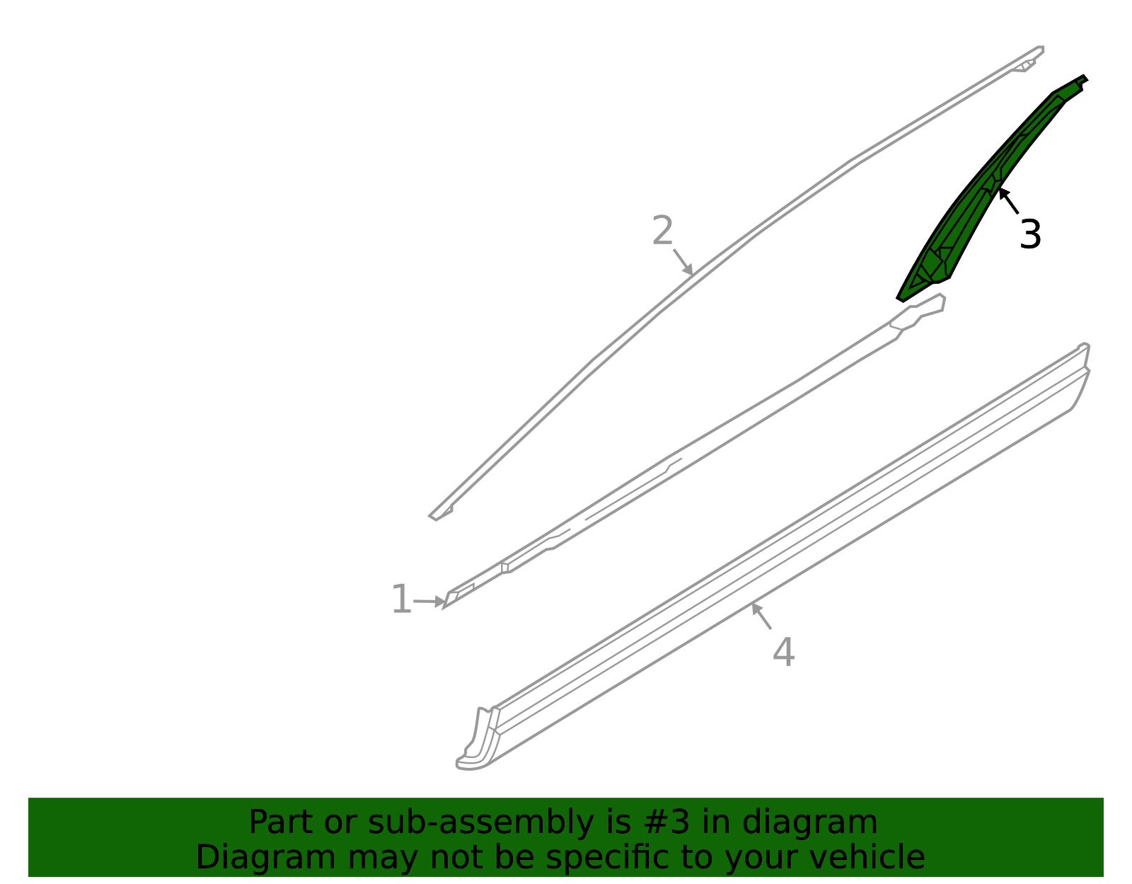 Door Applique - Exterior Accent Trim OEM | AutoNation Parts