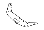 623223SH0A - Body: Sight Shield for Nissan: Sentra Image
