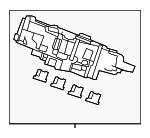 38200TGHA01 - Electrical: Fuse &amp; Relay Box for Honda: Civic Image