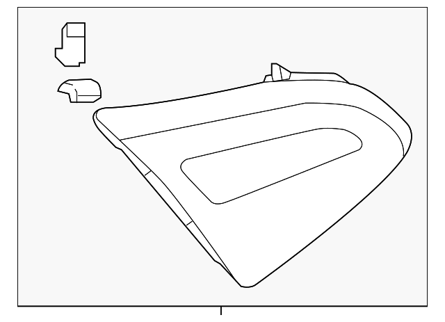 2016 Nissan Altima Backup Lamp 26545-9HS0A | Parts for Nissans