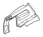 51477951060 - Body: Wheelhouse Trim for BMW Image