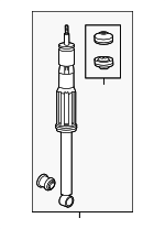52610SZT405 - : Shock Absorber for Honda: CR-Z Image