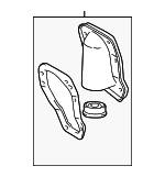 4502504021 - Steering: Hole Cover for Toyota: Tacoma Image