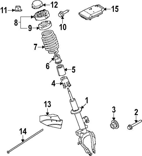 Shocks & Components for 2024 Porsche Cayenne #0