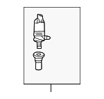 76806TK4A51 - Body: Washer Pump for Acura Image
