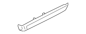 95855540902BG1 - Body: Door Trim Molding for Porsche Image