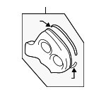 2136039501 - : Outer Timing Cover for Kia Image