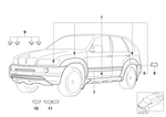 51190142942 - Retrofitting / Conversion / Accessories: Cover Strip, Front for BMW Image