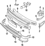 BEC1236 - : Corner Panel for Jaguar: Vanden Plas, XJ12, XJ6 Image