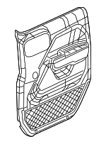 5ZW841K5AH - Body: Door Trim Panel for Jeep: Gladiator Image