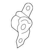 793151Y300 - Body: Lower Hinge for Kia: Carnival, Forte, Niro, Niro EV, Rio, Sedona Image