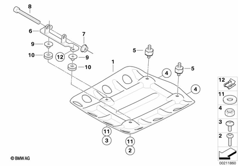 Engine, Ancillary Guard Components for 2009 BMW-Motorrad R 1200 GS Adventure #0