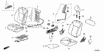 4810SB3000 - Interior/Bumper: C-CLIP SET, TRIM FASTENER (30 PIECES) for Honda Image