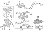 12648665 - Engine: Intake Manifold Gasket for GM Image