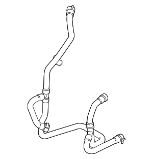 LX6Z8C289A - : Water Hose Assembly for Ford: Bronco Sport, Escape Image