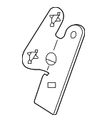 39351SCVA01 - : Receiver Bracket for Honda: Element Image