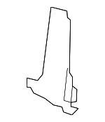 5870602010 - Body: Rear Body Panel Bracket for Toyota: Corolla Image