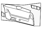 3CN867601D82V - Body: Lower Gate Trim for Volkswagen Image
