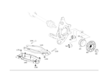 2133520400 - Rear Axle: Trim, Spring Link for Mercedes-Benz: C350e, C400, C43 AMG, C450 AMG, C63 AMG, CLS450, CLS53 AMG, E300, E350, E400, E43 AMG, E450, E53 AMG Image