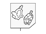 97154N7000 - HVAC: Actuator for Kia Image