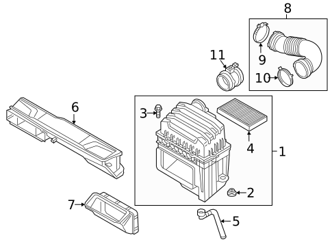 Filters for 2023 Volkswagen Atlas #0