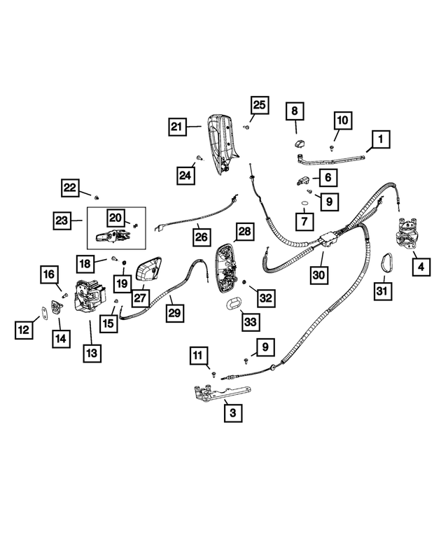 « 68340339AA – Doors, Door Mirrors and Related Parts : Porte Coulissante Charniere, Bas, Côté Gauche pour Mopar Image »