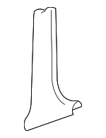 10445753 - Body: Lower Center Pillar Trim for Buick: Century, Regal Image