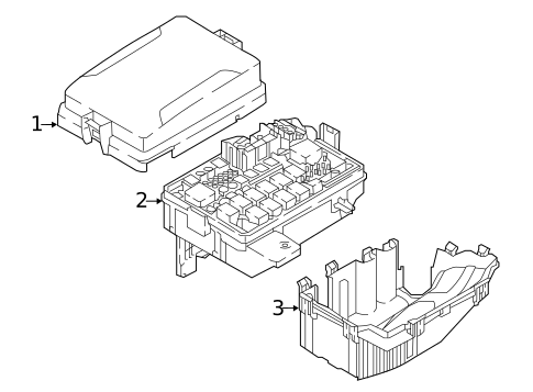 Fuse & Relay for 2022 Hyundai Accent #1