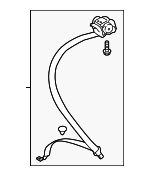8W0857805AGLE - Body: Lap &amp; Shoulder Belt for Audi: A4 allroad, A4 Quattro, S4 Image