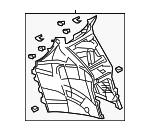 CD8464320D02 - Body: Front Console for Mazda Image