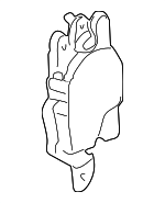 61100AE01B - Body: Actuator for Subaru: Baja, Legacy, Outback Image