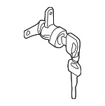 57494AE01A - Body: Cylinder &amp; Keys for Subaru: Baja, Legacy, Outback Image