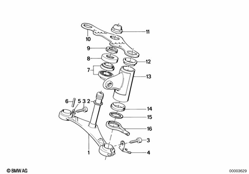Telescopic Forks, Telelever for 1987 BMW-Motorrad R 80 #1