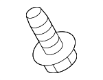 910105008005 - Steering: Steering Column Upper Bolt for Mercedes-Benz Image
