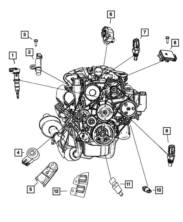 56045439AC - Electrical: Heat Shield for Mopar Image