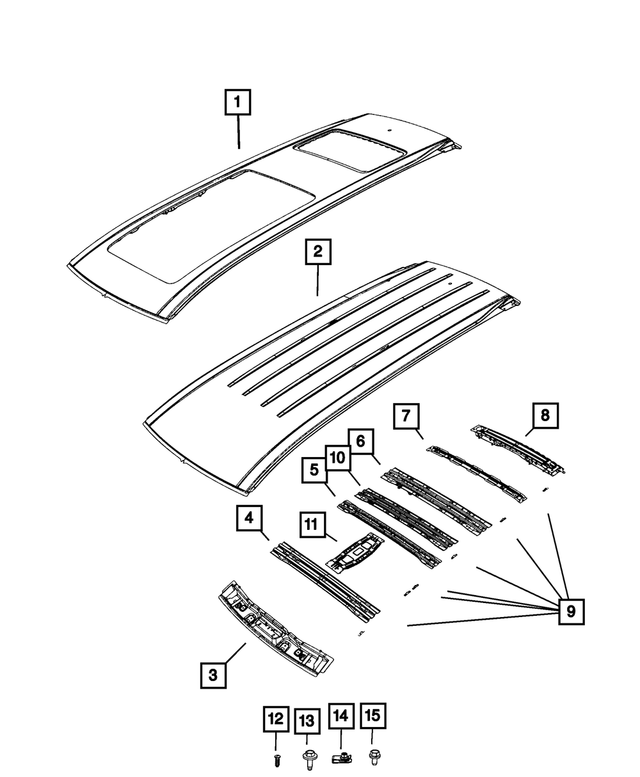 68330448AA - Conversion and Upfit Packages: Dvd Screen Bracket for Mopar Image image