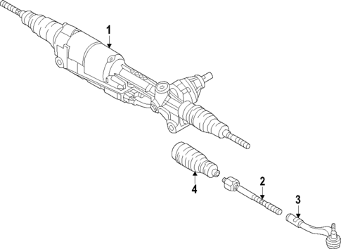 Steering Gear & Linkage for 2022 Audi SQ7 #1