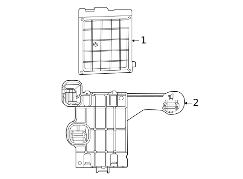 Electrical Components for 2026 Volvo EC40 #21