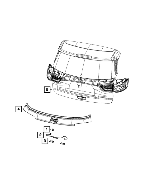 68452956AE - Electrical: Rear View Camera for Mopar Image