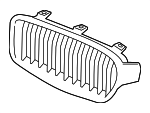 51137263479 - Body: Grille for BMW: 320i, 320i xDrive, 328d, 328d xDrive, 328i, 328i xDrive, 335i, 335i xDrive, ActiveHybrid 3, M3 Image