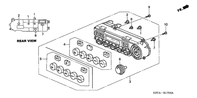 Heater Control for 2005 Honda Insight #0
