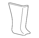 10256966 - Body: Cowl Trim for Chevrolet: Venture | Oldsmobile: Silhouette | Pontiac: Montana, Trans Sport Image