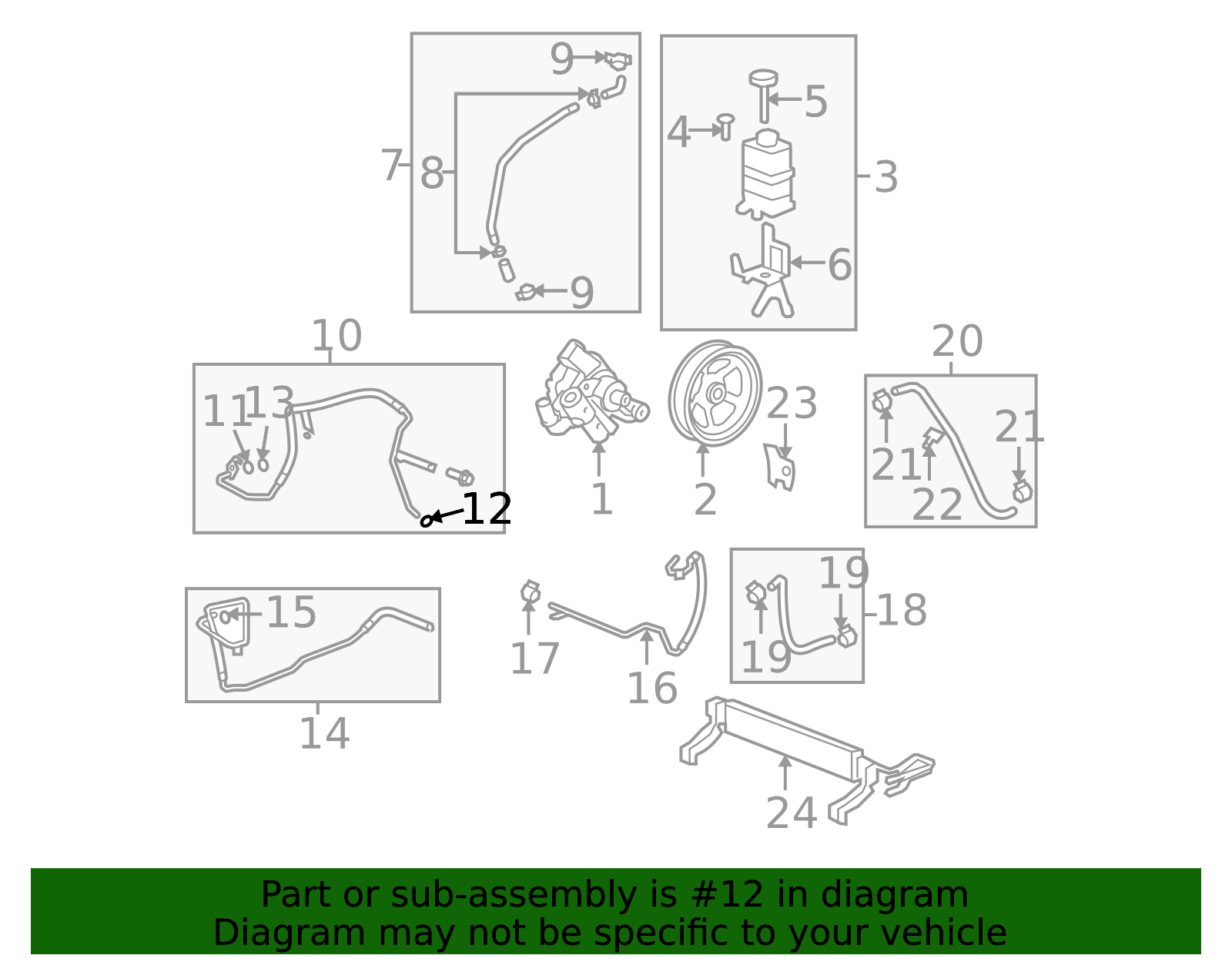 15869849 Power Steering Seal - GM | TascaParts.com