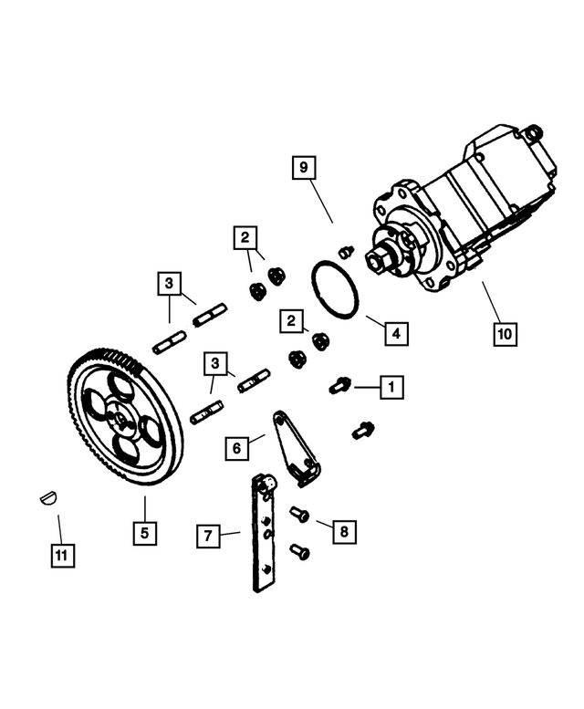 5019658AA - Fuel: Fuel Injection Pump for Mopar Image image