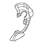 51755L1000 - : 2020-2024 Hyundai Sonata - Backing Plate for Hyundai: Sonata Image