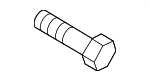 129904304 - Body: Seat Belt Receptacle Bolt for Mercedes-Benz Image