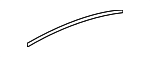 4M0853908C3Q7 - Body: Frame Molding for Audi Image