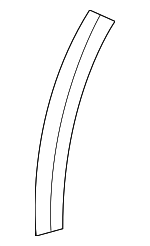 4M0854820HGRU - Body: Wheel Opening Molding for Audi Image