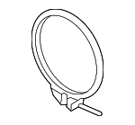 18325A0BF72 - Exhaust: Converter &amp; Pipe Retainer Ring for BMW Image