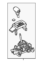 7H6Z7210S - Body: Shifter for Lincoln: MKZ Image